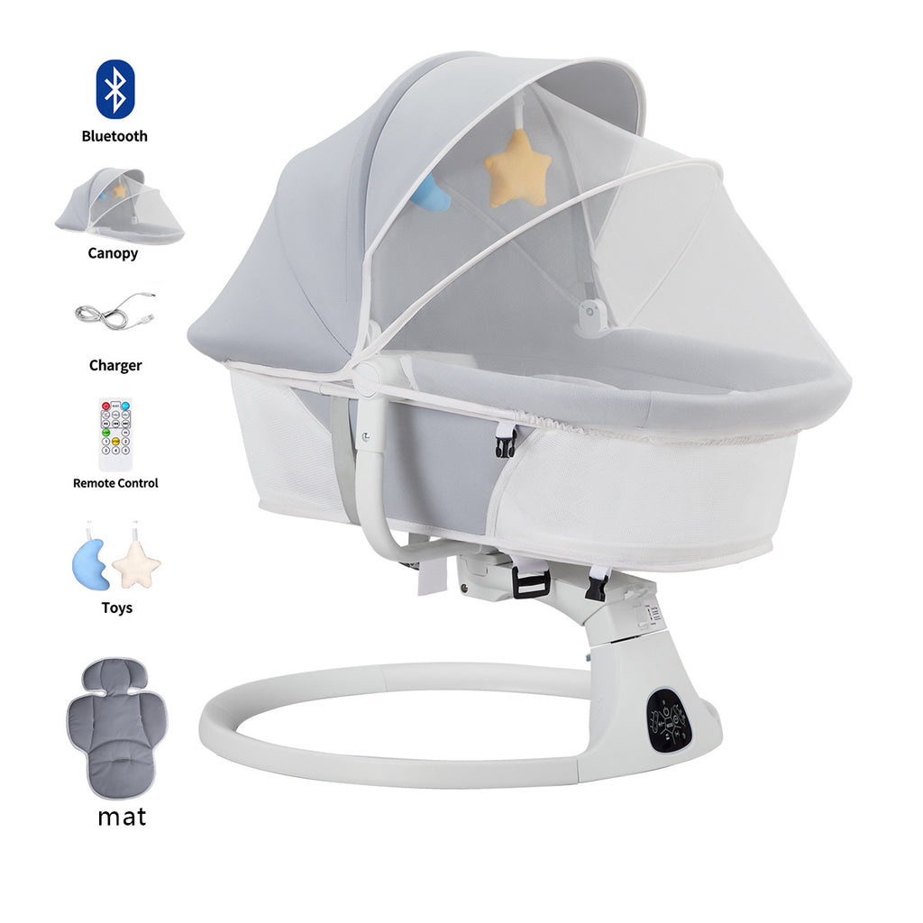 Baby rocker and recliner are multi-functional