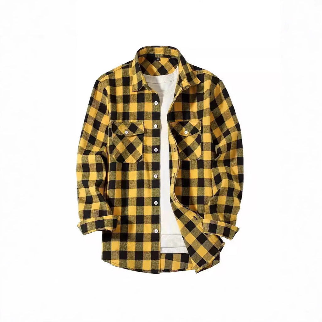 IBEX Classic Plaid Hooded Shirt