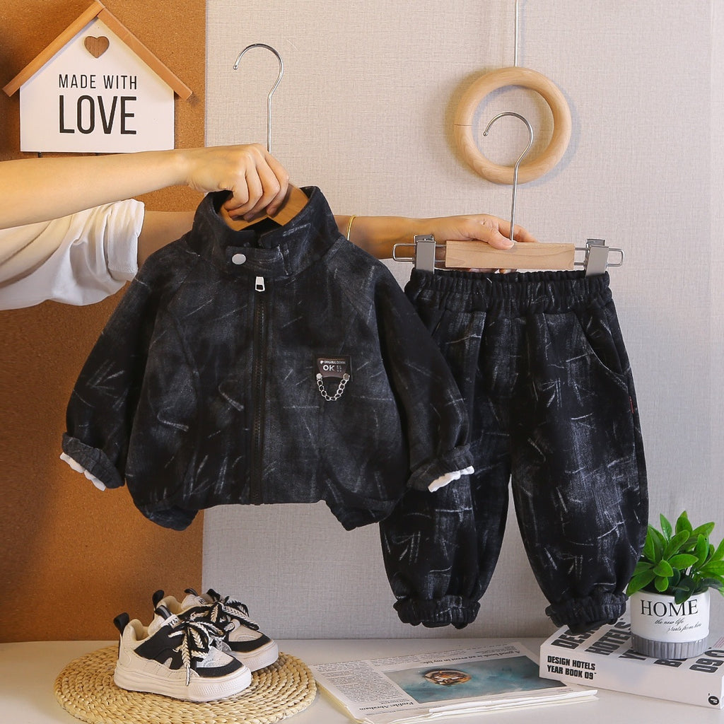 IBEX Baby Boys Casual Long-Sleeve Set