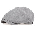Classic Vintage Newsboy Cap for Men