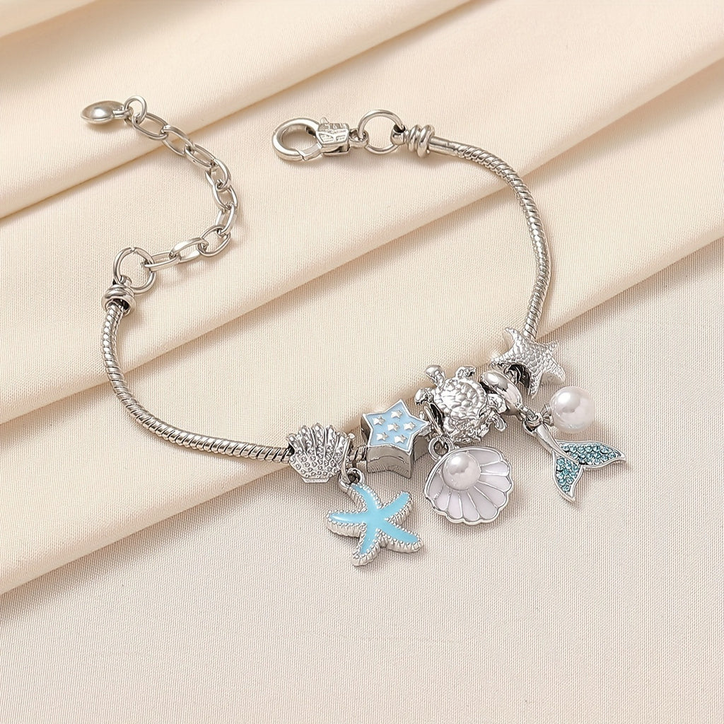 IBEX Celestial Sun & Moon Charm Bracelet