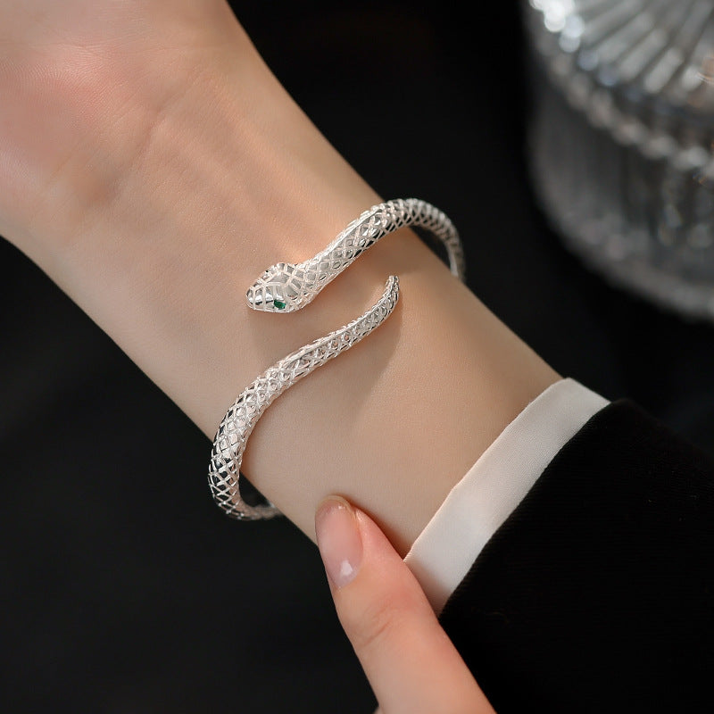 Women's Elegant Snake Bangle Bracelet