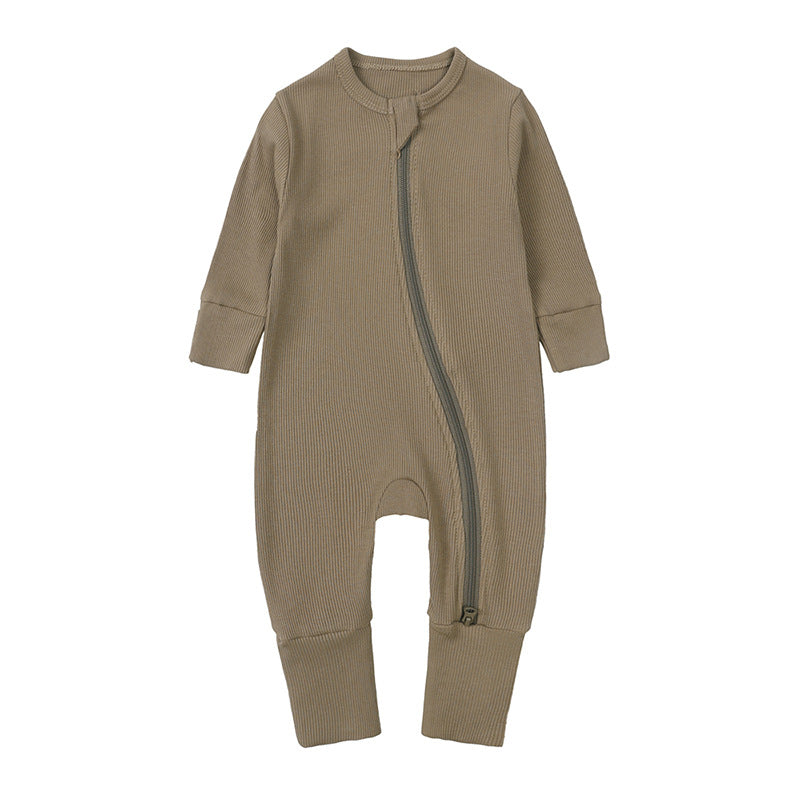 IBEX Baby Long-Sleeve One-Piece Romper