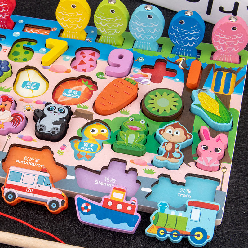 IBEX Kids Alphabet & Number Puzzle Set