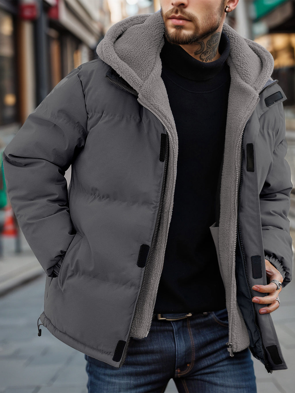 IBEX Heavyweight Quilted Winter Jacket