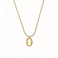 IBEX Minimalist Circle Pendant Necklace