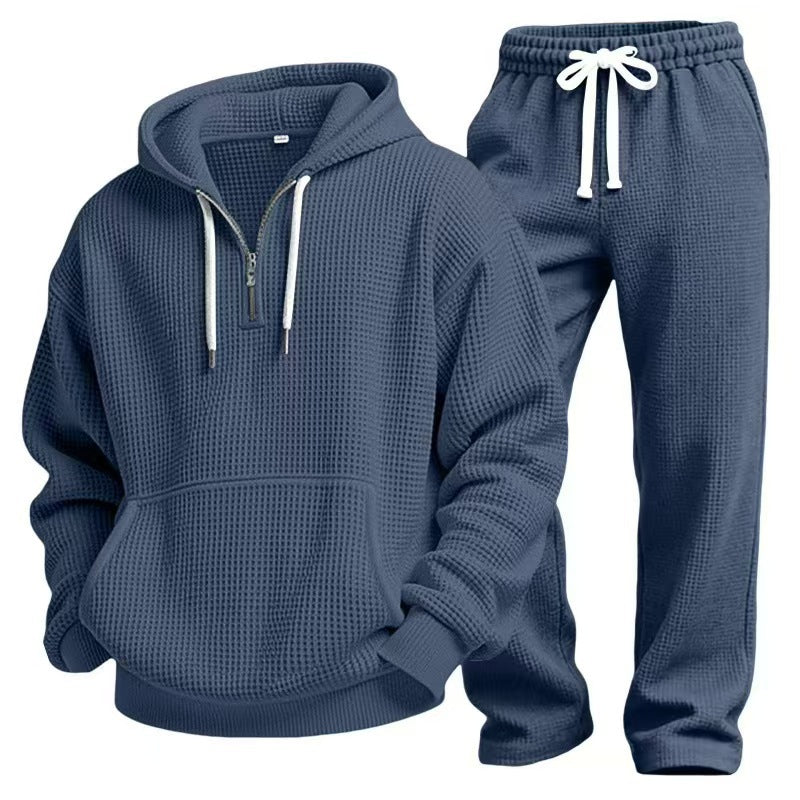 IBEX Men’s Waffle Hoodie & Jogger Set