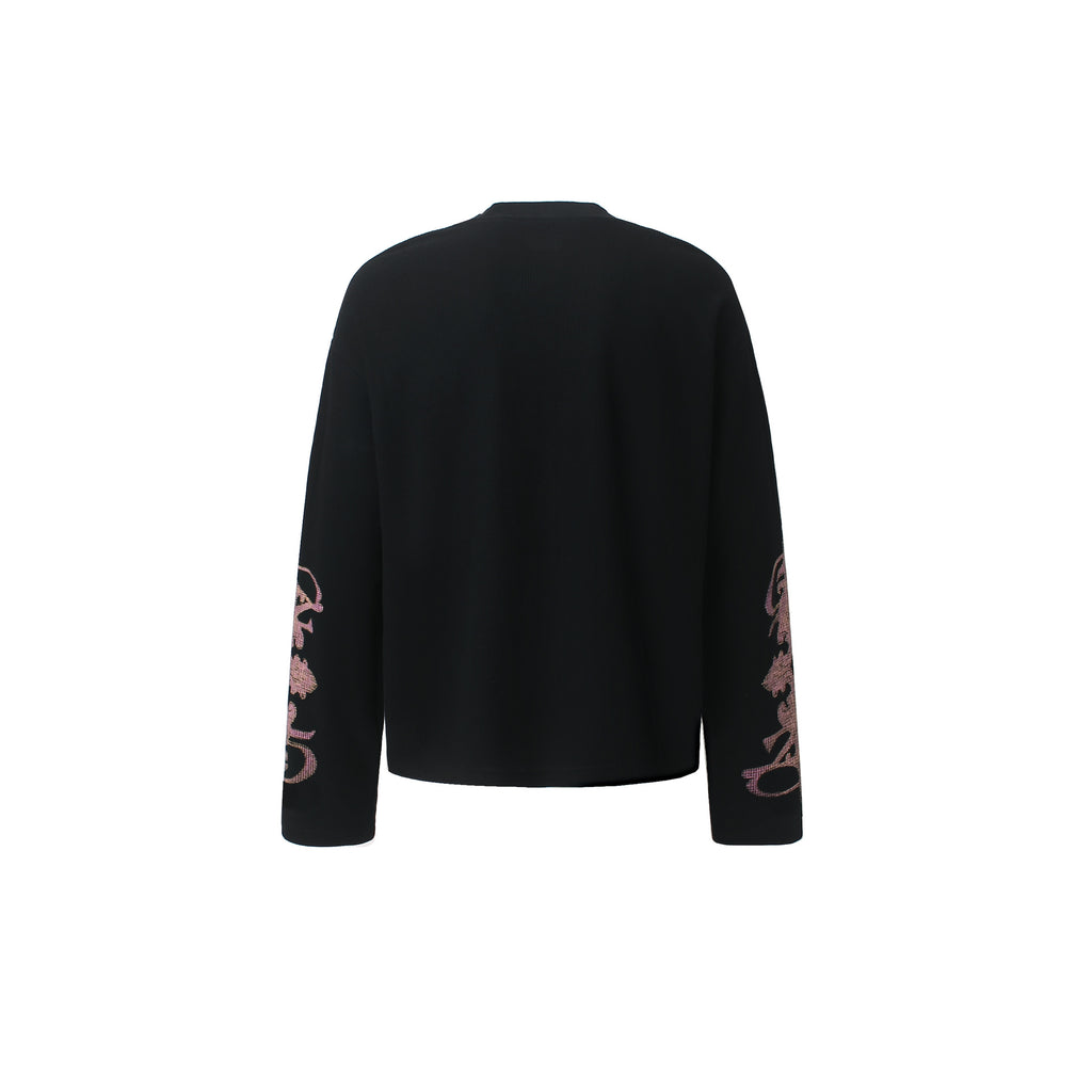 IBEX Dragon Graphic Crewneck Sweatshirt