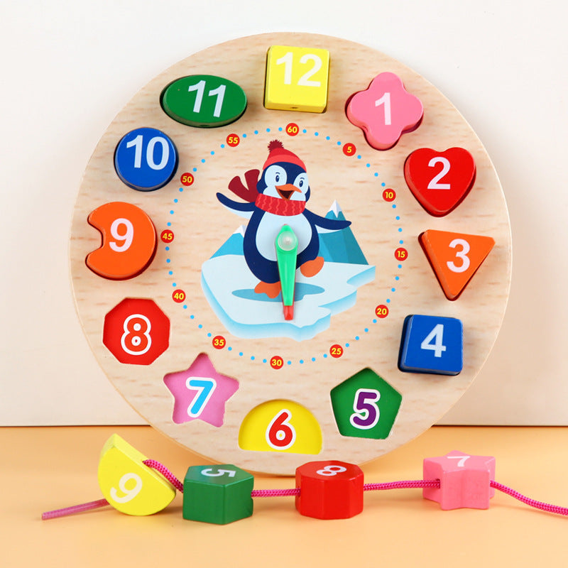 Kids Wooden Educational Toy Set