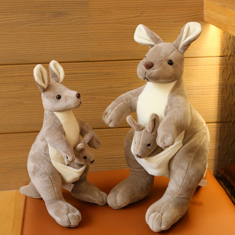 Cute Australian kangaroo plush toy