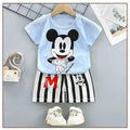 Kids Cartoon Summer Outfit Set