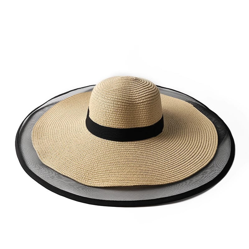 Elegant Wide Brim Summer Sun Hat