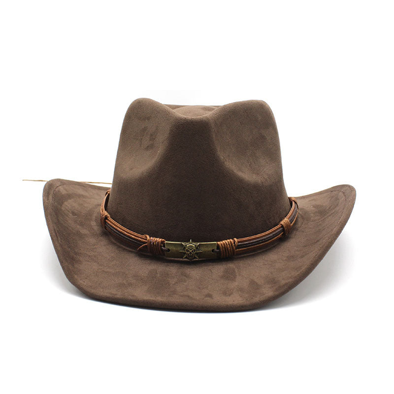Classic Suede Western Cowboy Hat