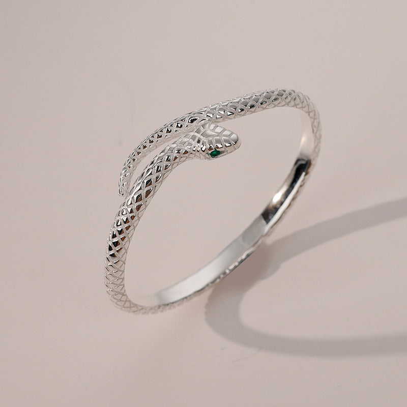 Women's Elegant Snake Bangle Bracelet