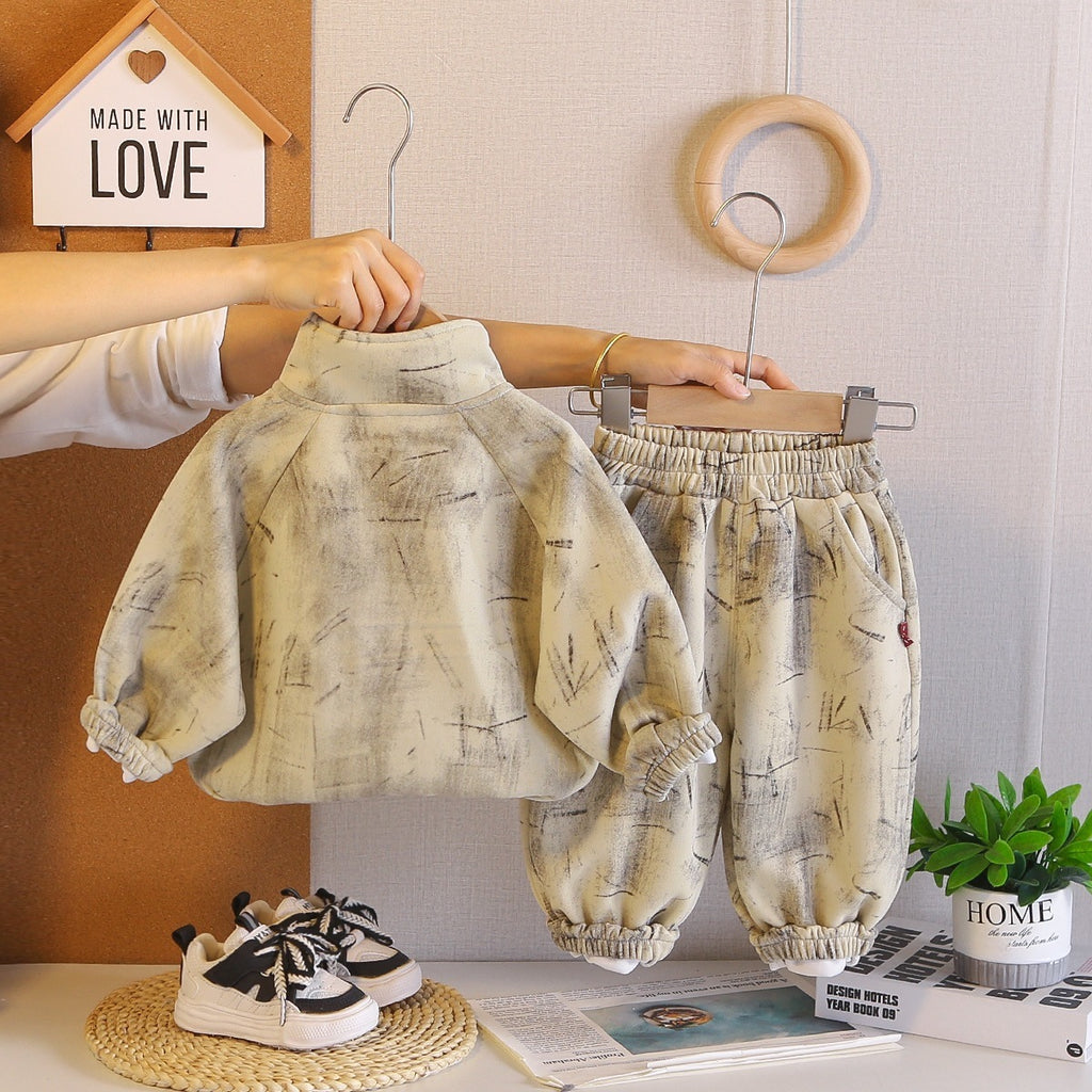 IBEX Baby Boys Casual Long-Sleeve Set