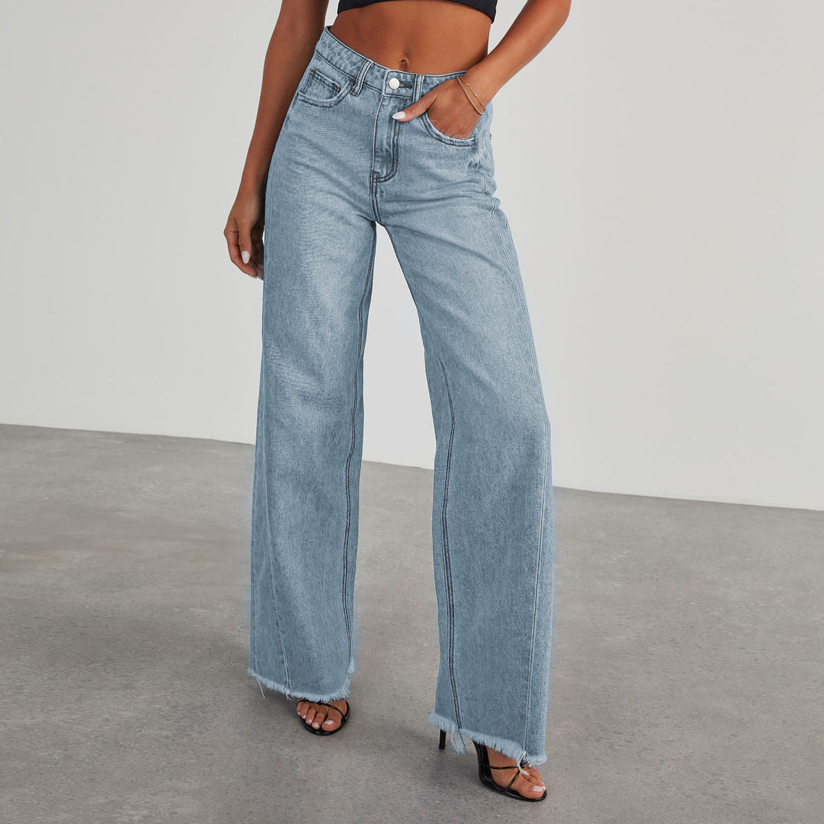 IBEX Women’s Wide-Leg Jeans