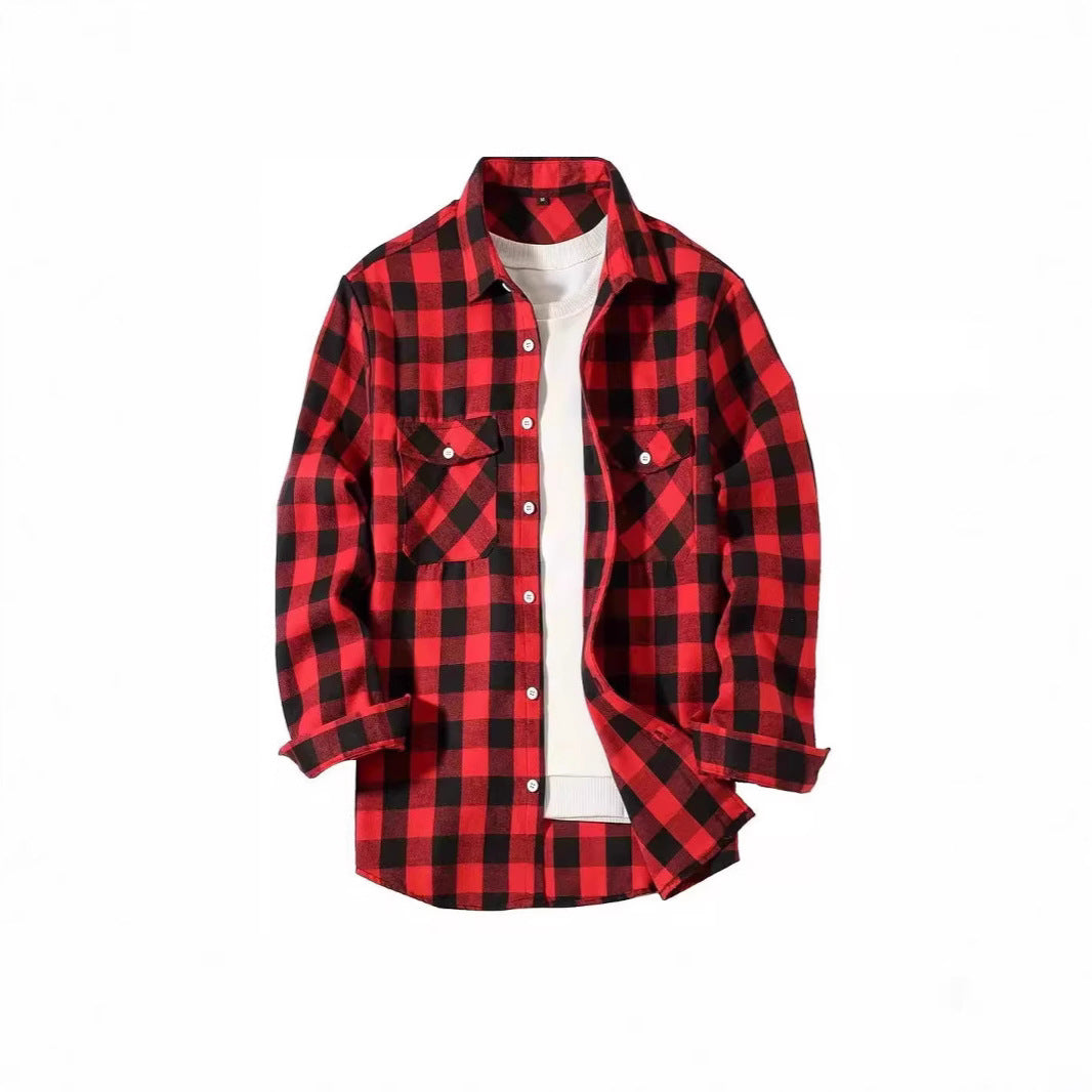 IBEX Classic Plaid Hooded Shirt