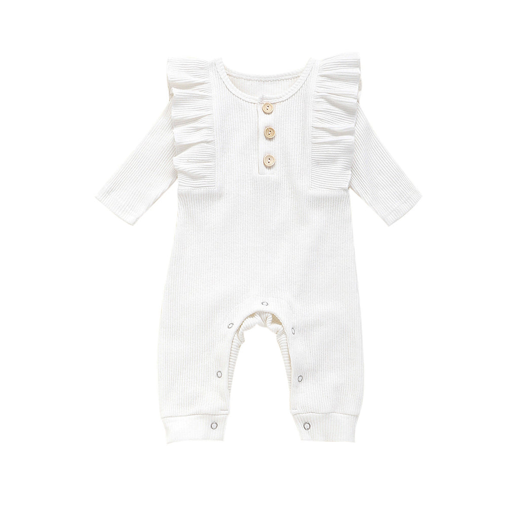 Long Sleeve Ruffle Romper