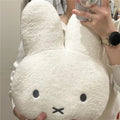 Cute rabbit plush toy as a pillow