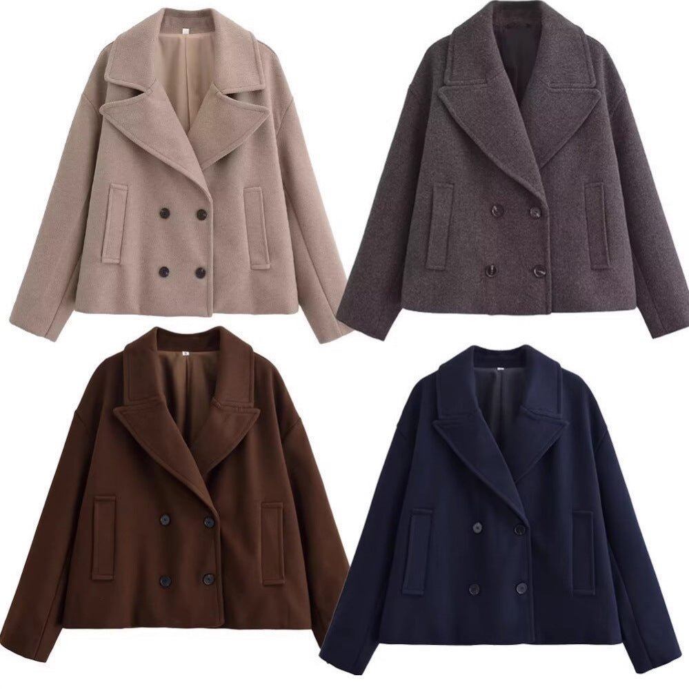 IBEX Chic Woolen Short Coat