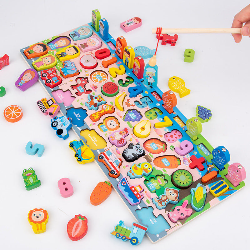 IBEX Kids Alphabet & Number Puzzle Set