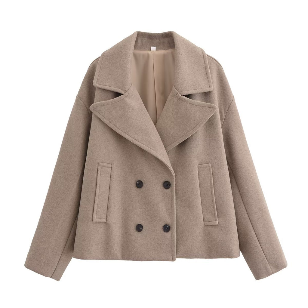 IBEX Chic Woolen Short Coat