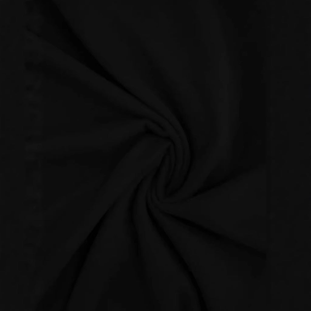 Elegant One-Shoulder Black Top