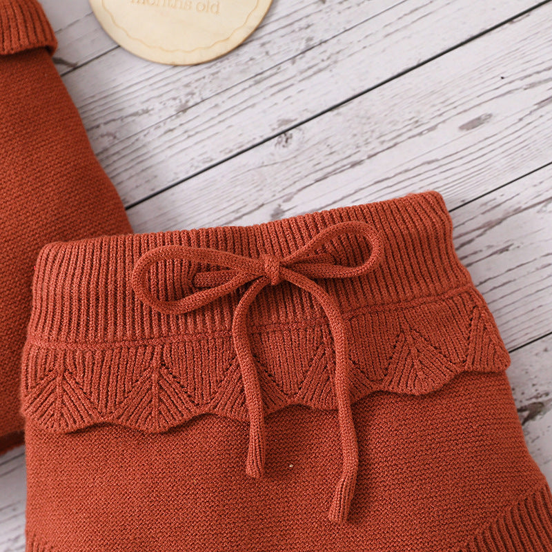 IBEX Baby Girl Knitted Summer Set