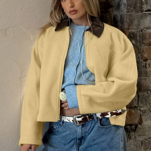 IBEX Women’s Cropped Patchwork Jacket