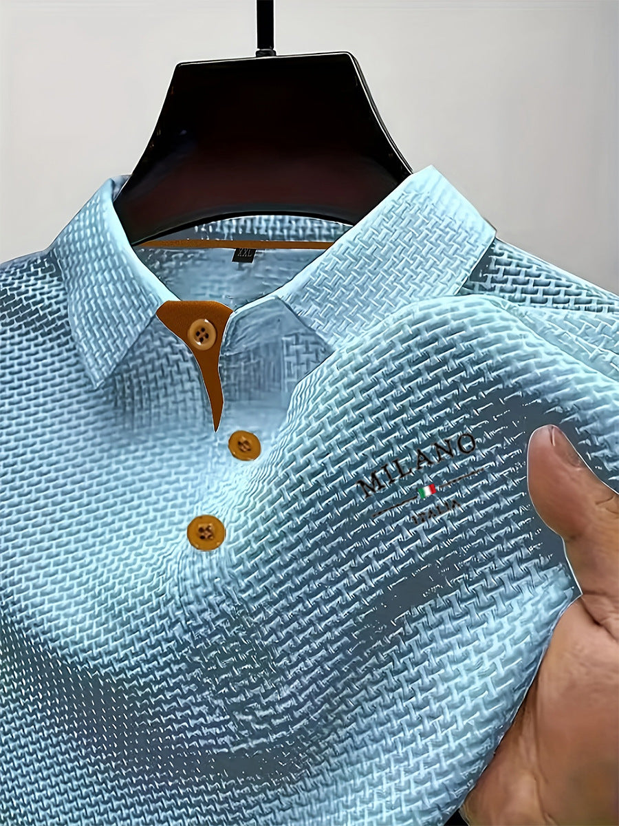 Men’s Premium Textured Polo Shirt