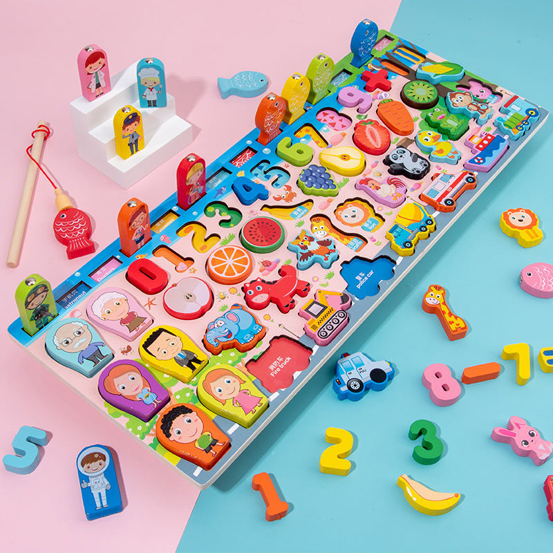 IBEX Kids Alphabet & Number Puzzle Set
