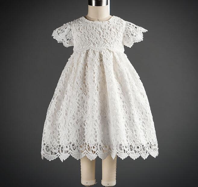 cross-border children's wear long style baptism dress girl baby baby wedding dress dress girl baptism dress