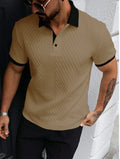 Men's Summer Polo Shirt | Turn-Down Collar