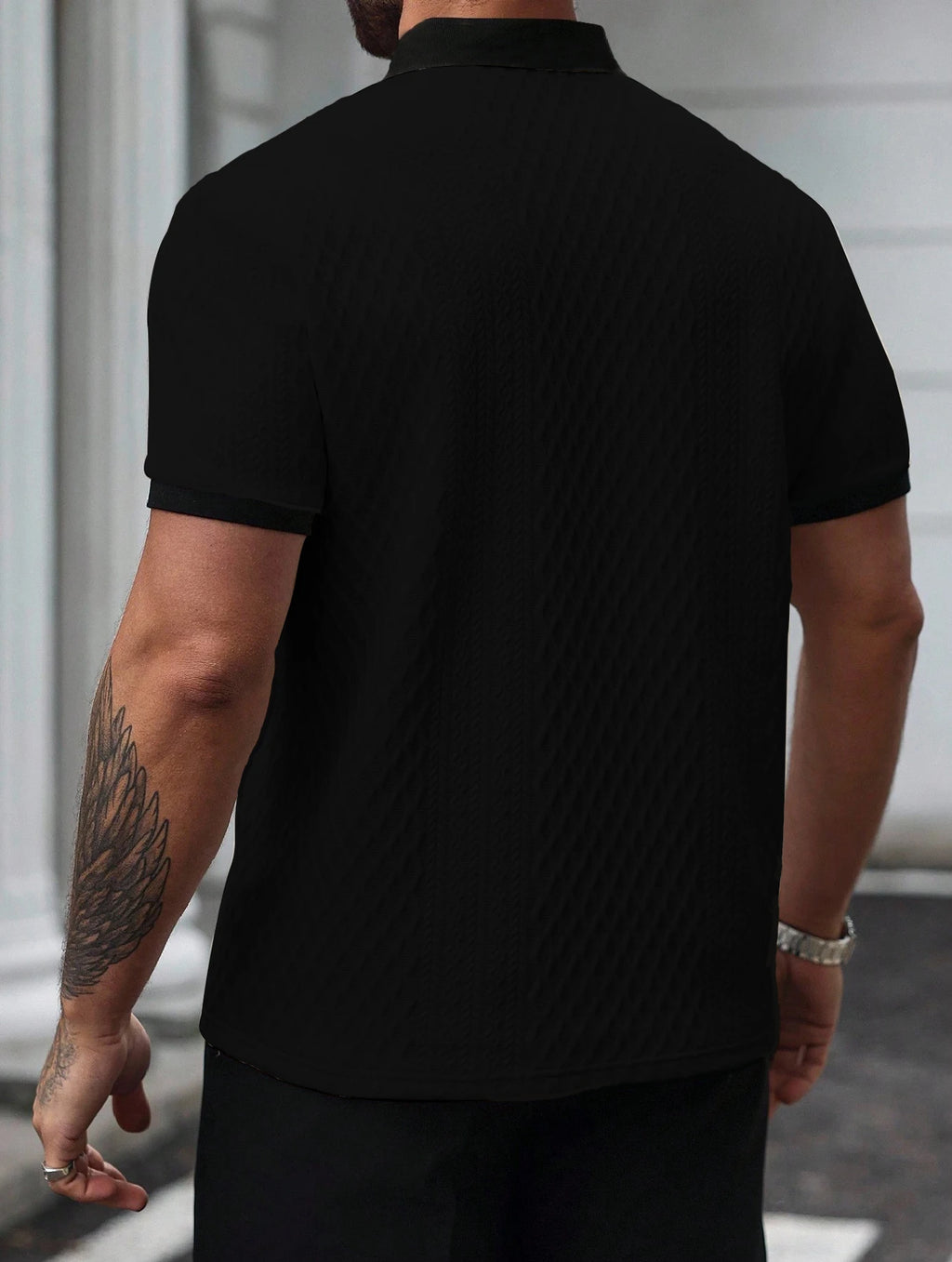 Men's Summer Polo Shirt | Turn-Down Collar