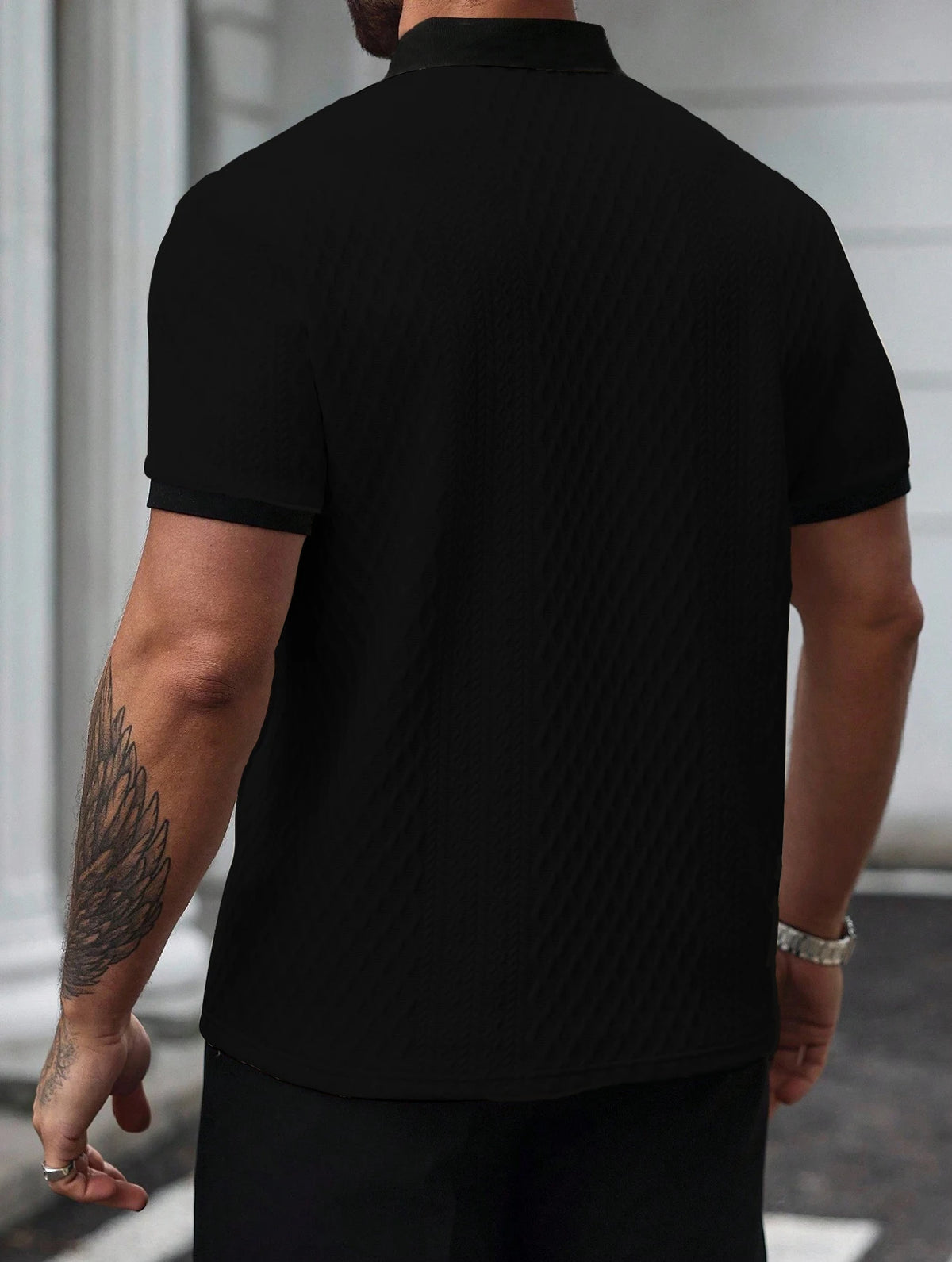 Men's Summer Polo Shirt | Turn-Down Collar