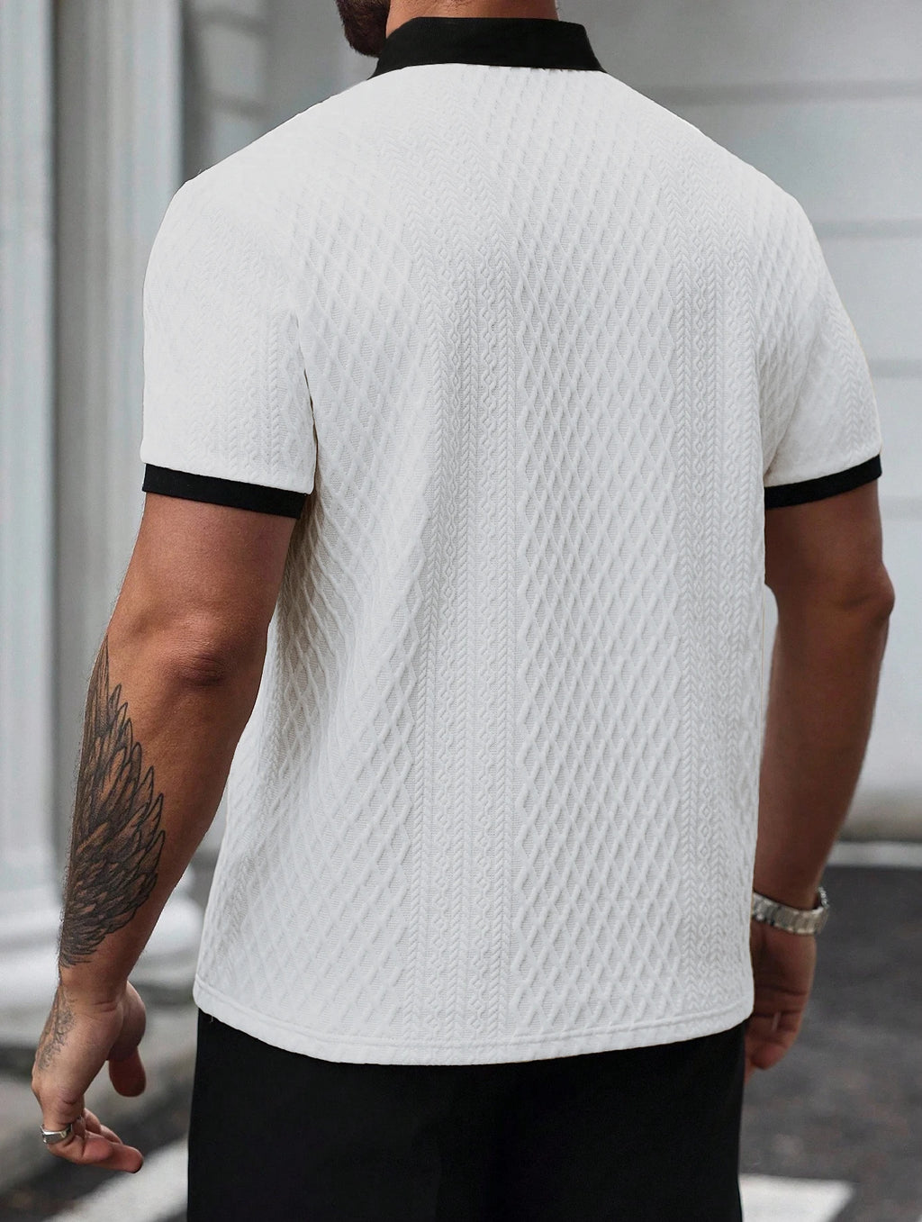 Men's Summer Polo Shirt | Turn-Down Collar