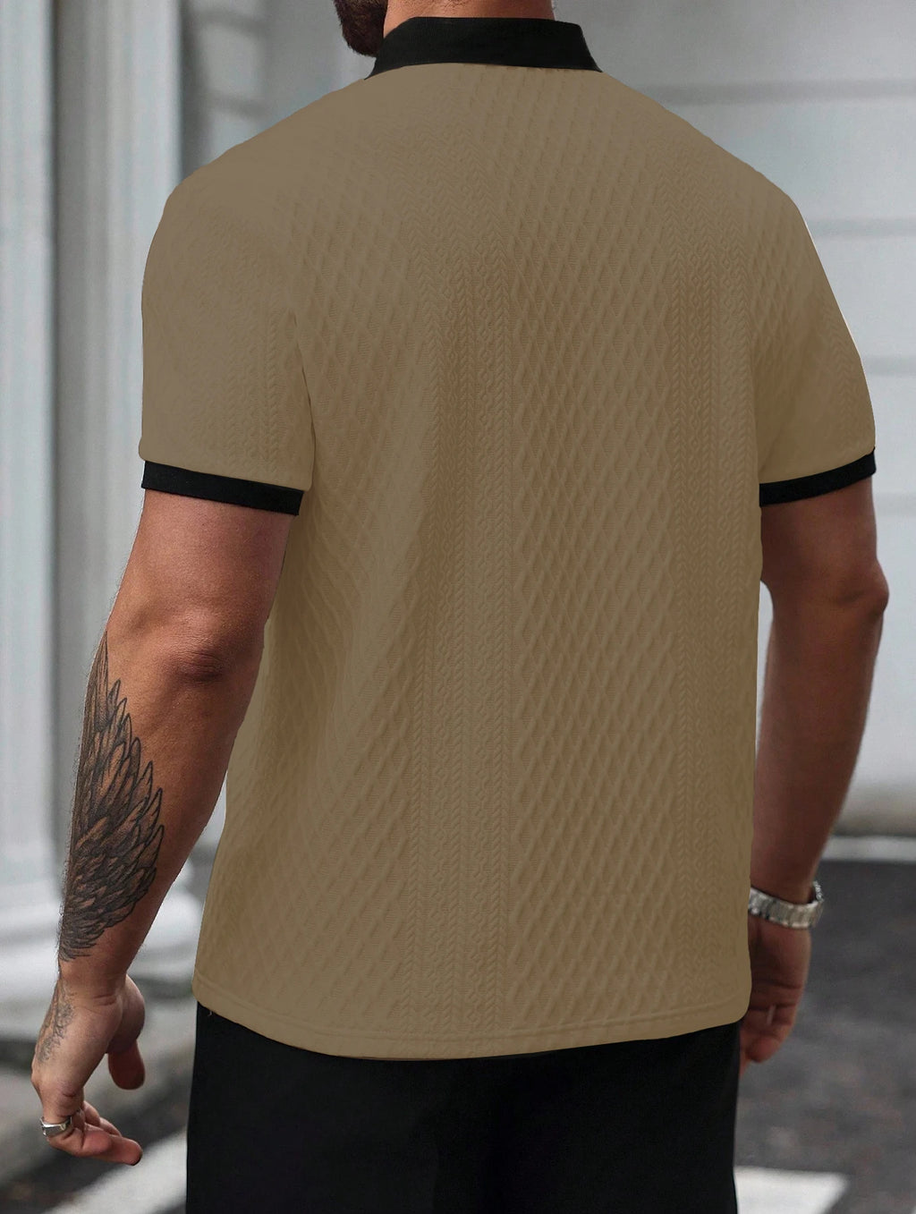 Men's Summer Polo Shirt | Turn-Down Collar