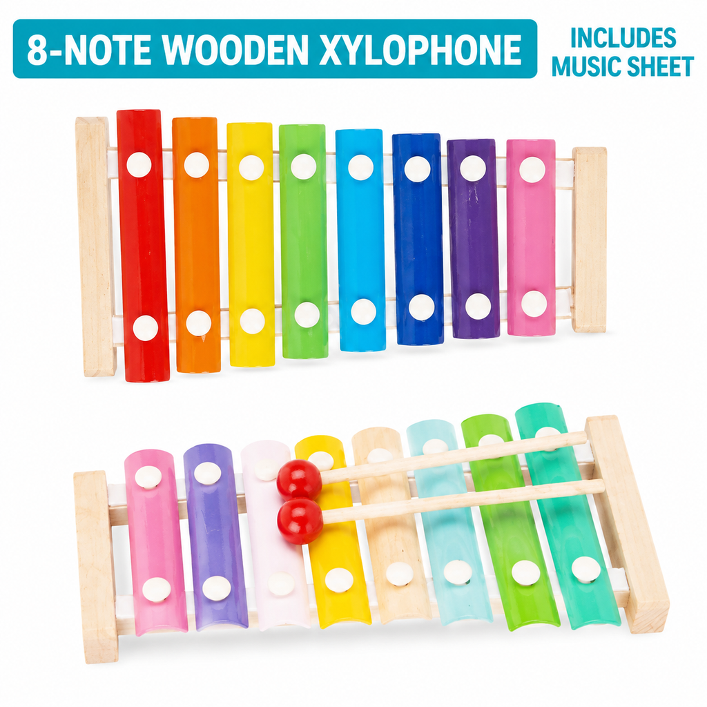 Kids Wooden Educational Toy Set
