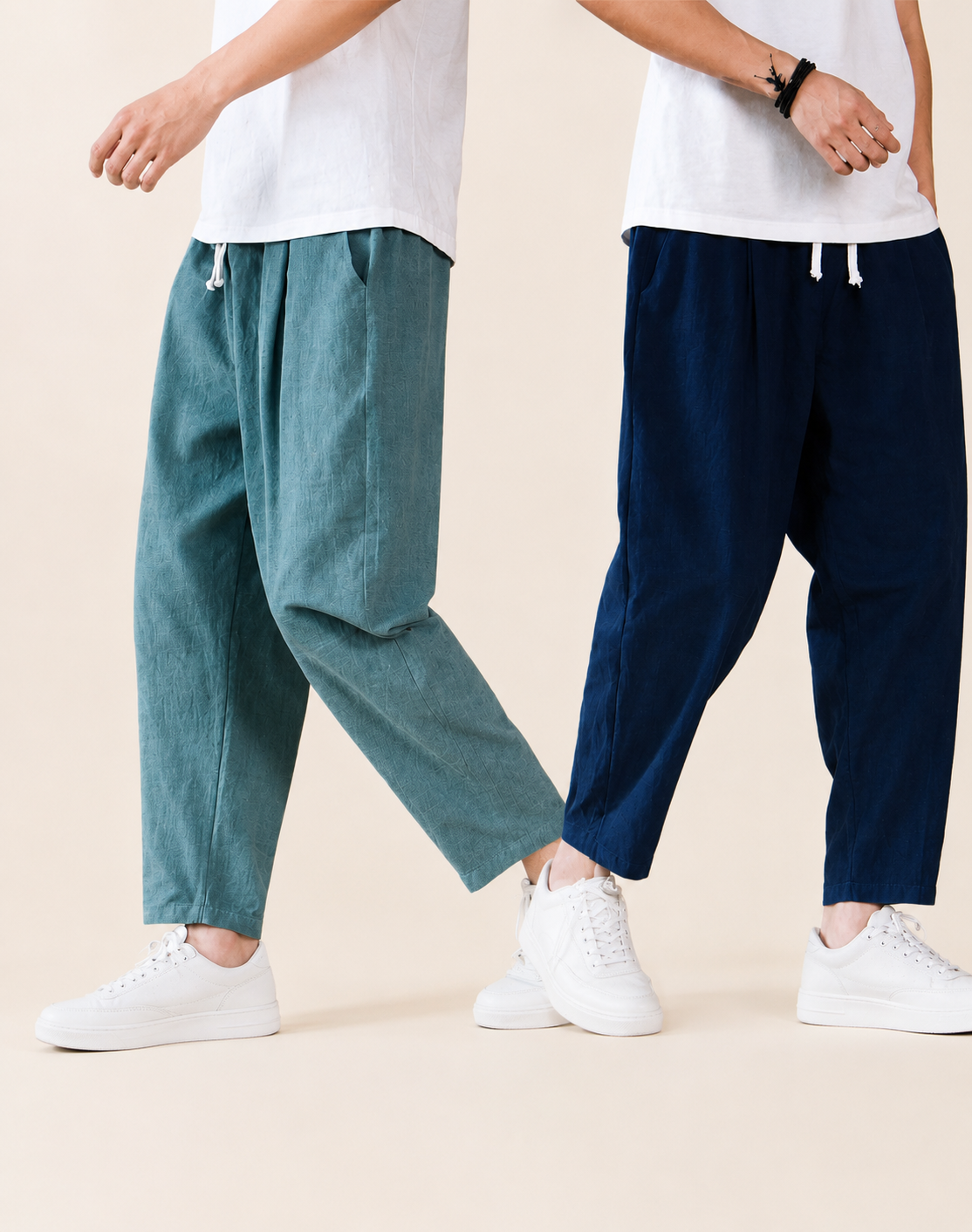 Men's Breathable Cotton Linen Pants