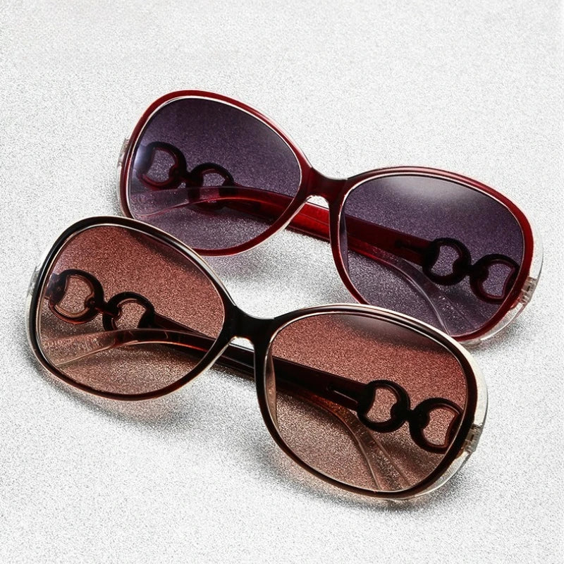 Luxury Square Sunglasses – Retro Mirror Lens