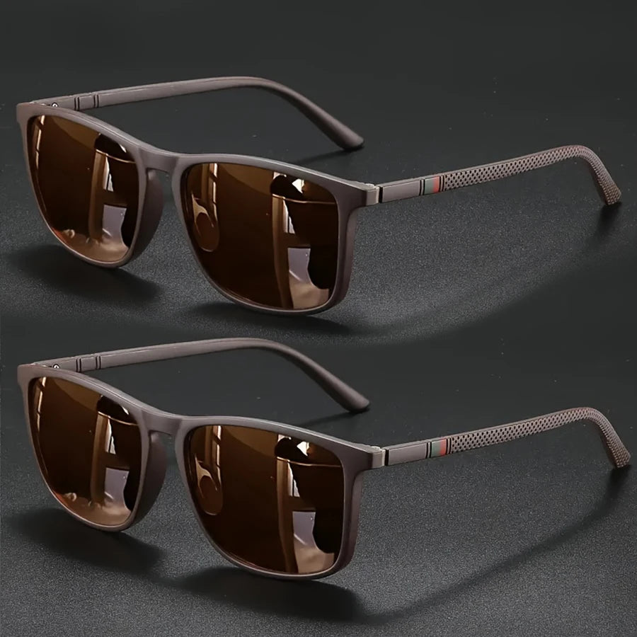 Luxury Vintage Square Sunglasses – Unisex UV400