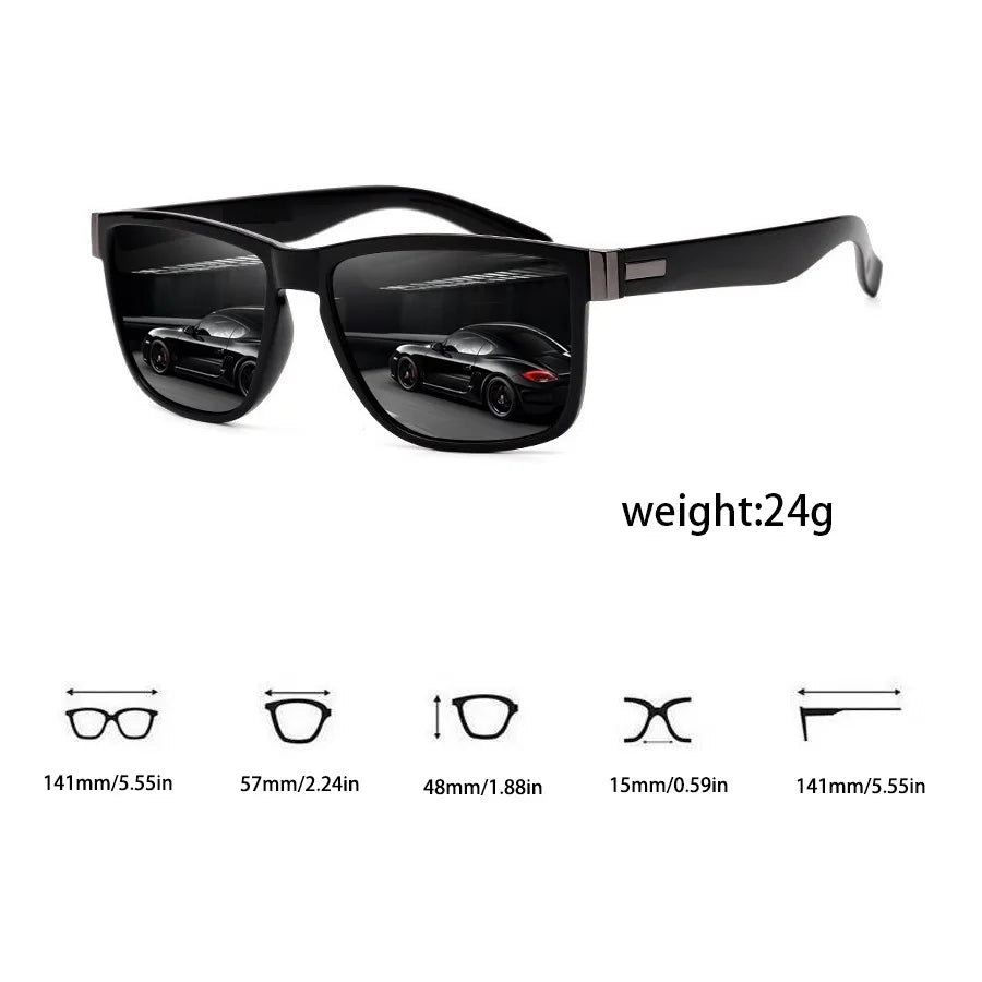 IBEX Classic Square UV400 Sunglasses – 3 Pack