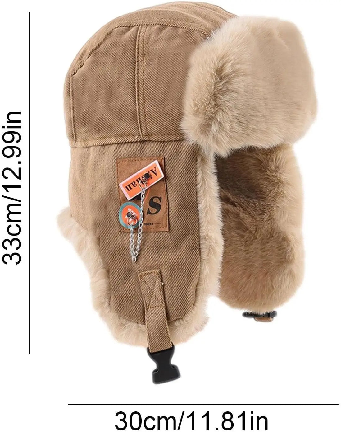 Men's Winter Bomber Hat with Ear Flaps