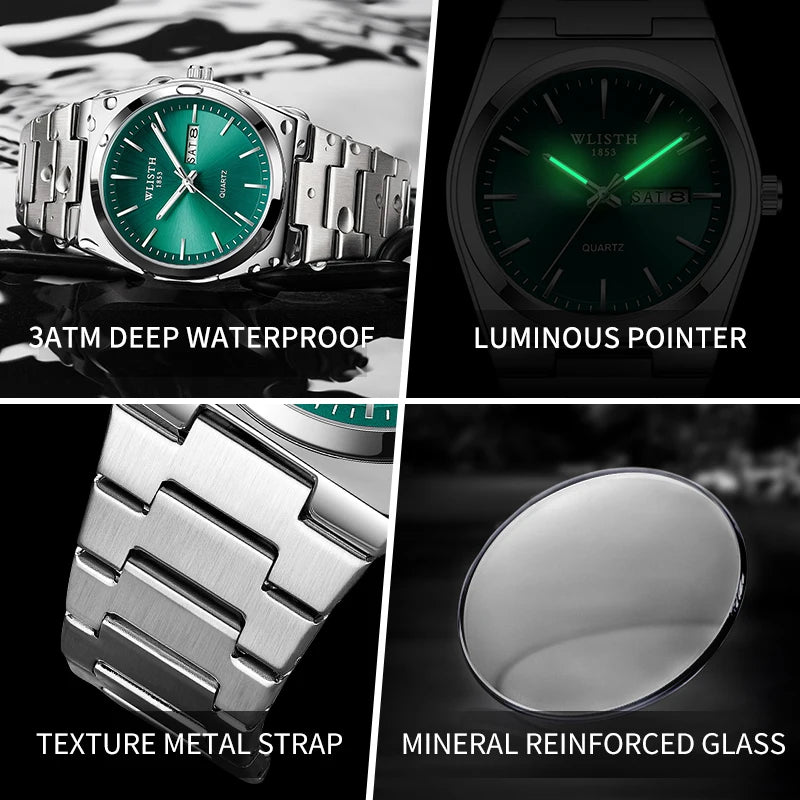 Classic Stainless Steel Men's Watch