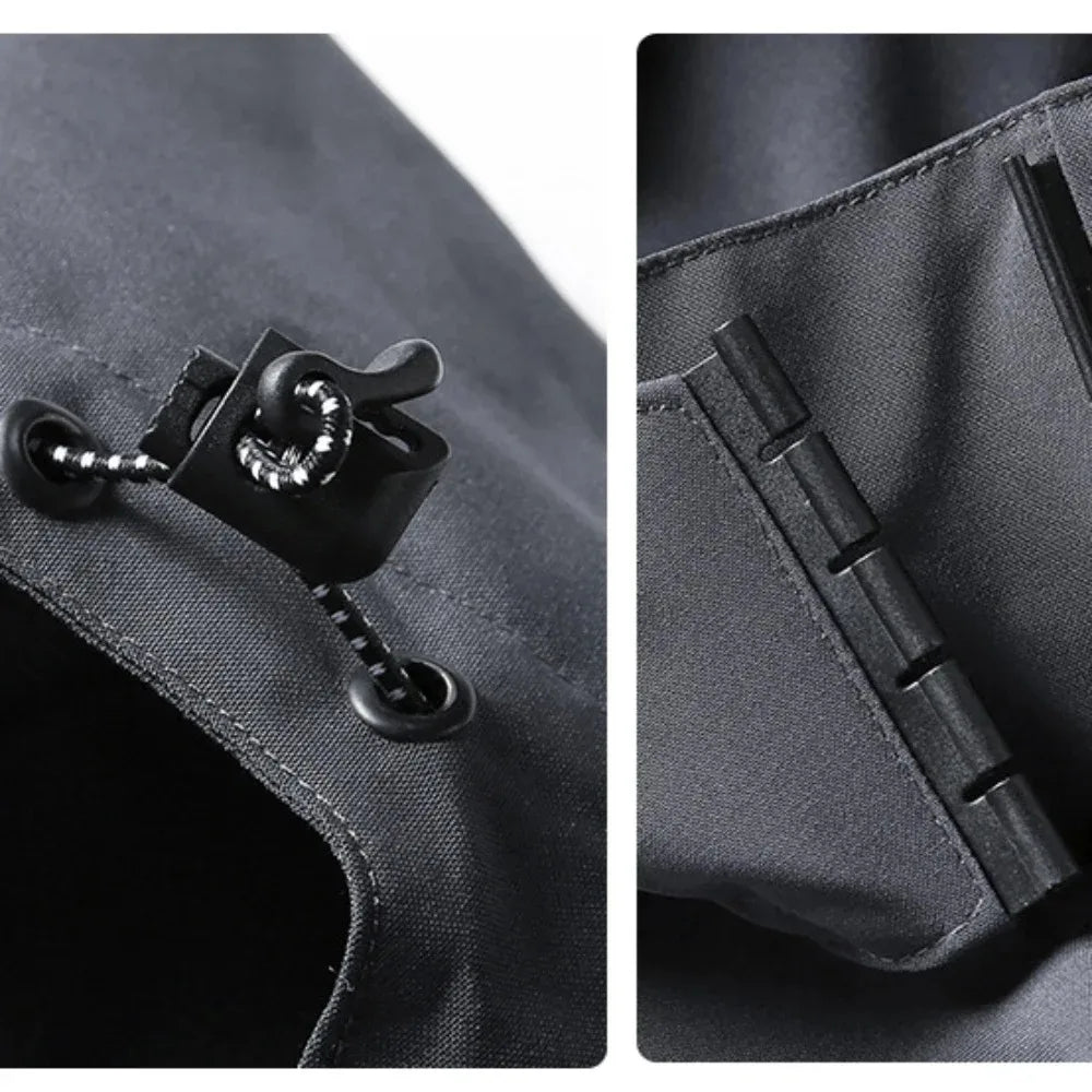 Men's Waterproof Hooded Rain Jacket