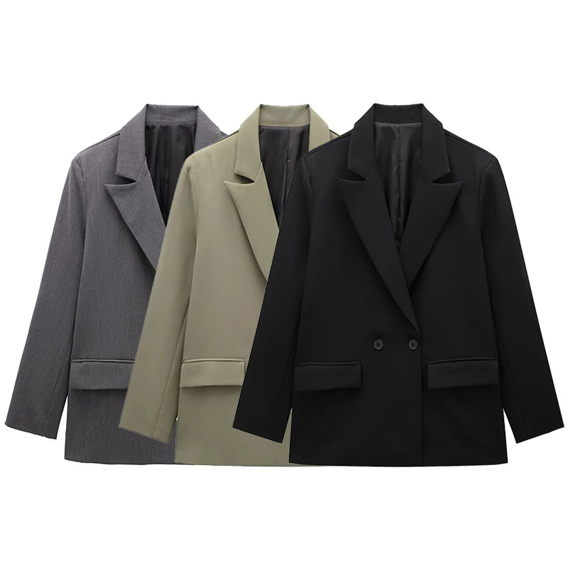 Women's Classic Blazer with Pockets