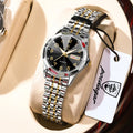 POEDAGAR Luxury Women's Waterproof Quartz Watch | Luminous Stainless Steel Wristwatch