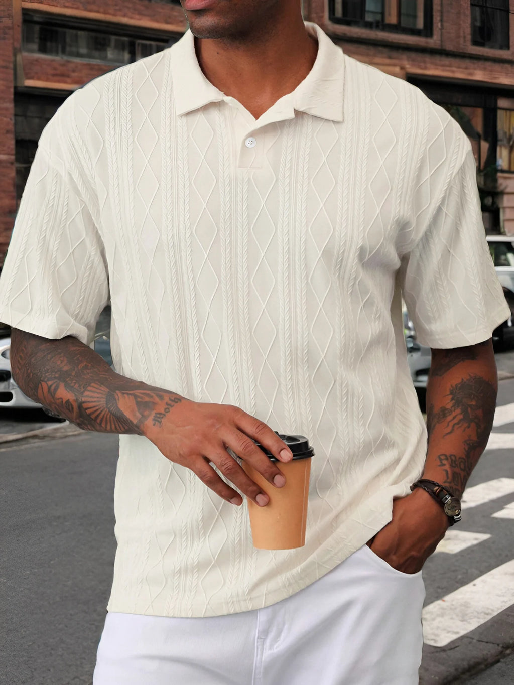 Men's Short Sleeve Polo Shirt – Smart Casual