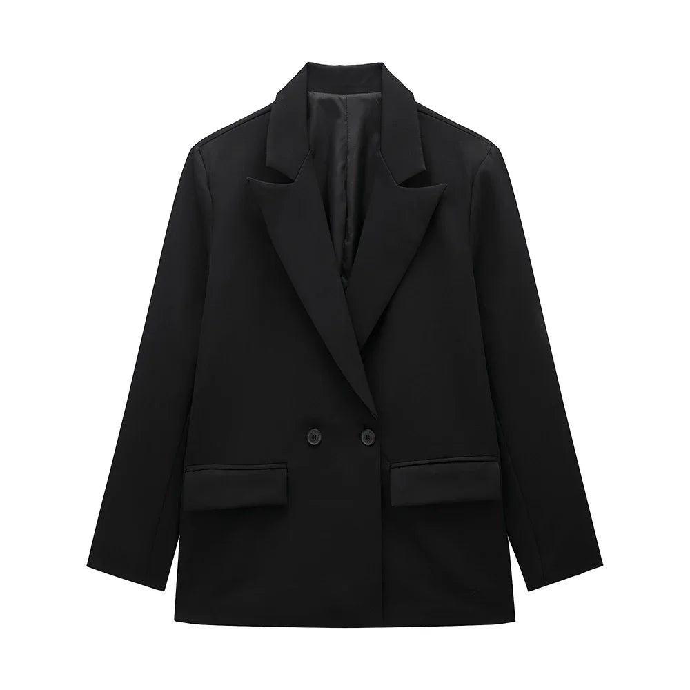 Women's Classic Blazer with Pockets
