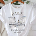 Women's Paris Graphic T-Shirt – Crew Neck